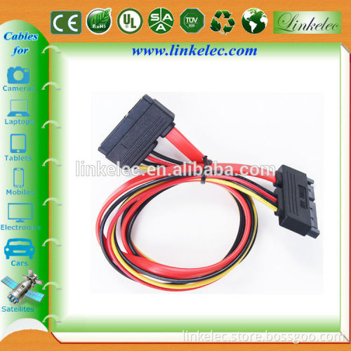 High quality 18awg double sata cable